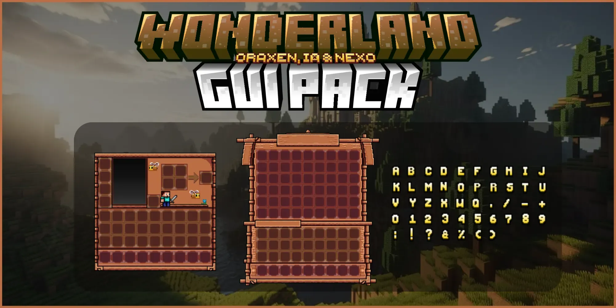Wonderland GUI Pack | Oraxen, IA & Nexo